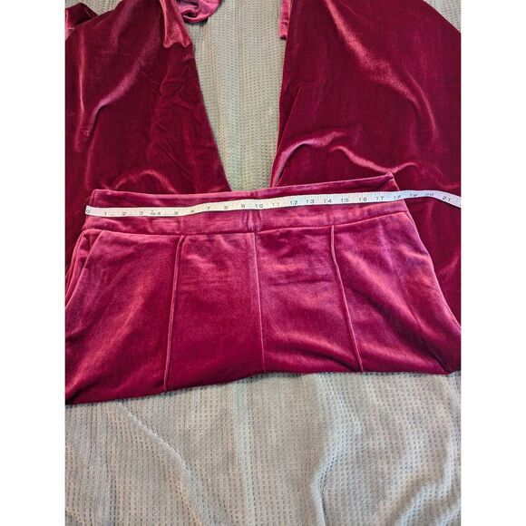 Brand New INC International Concepts Women's XL Wide Leg High Rise Velvet Pants - Picture 6 of 7